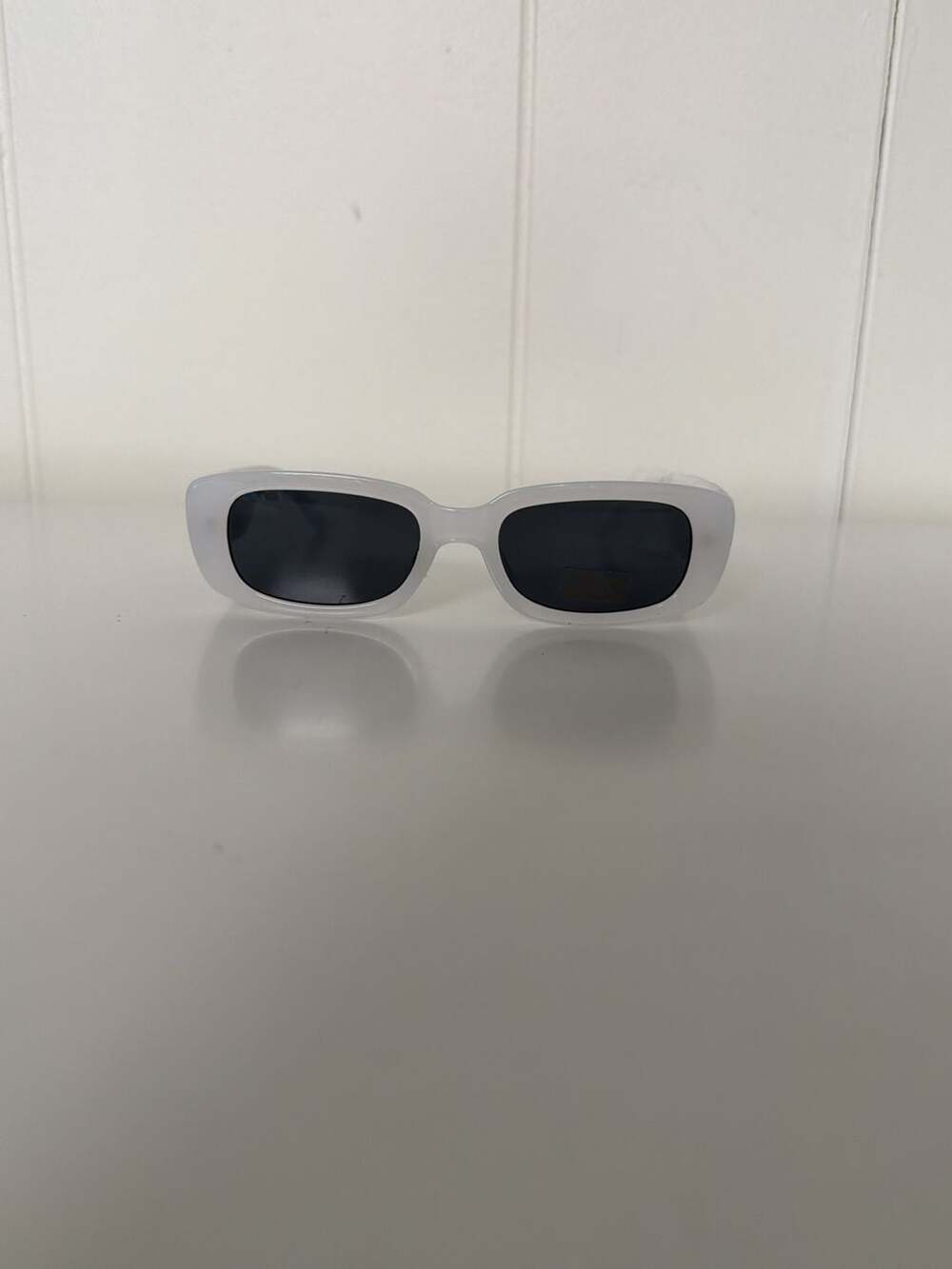 GroomBrideGifts Bride Retro Sunglasses White Marble